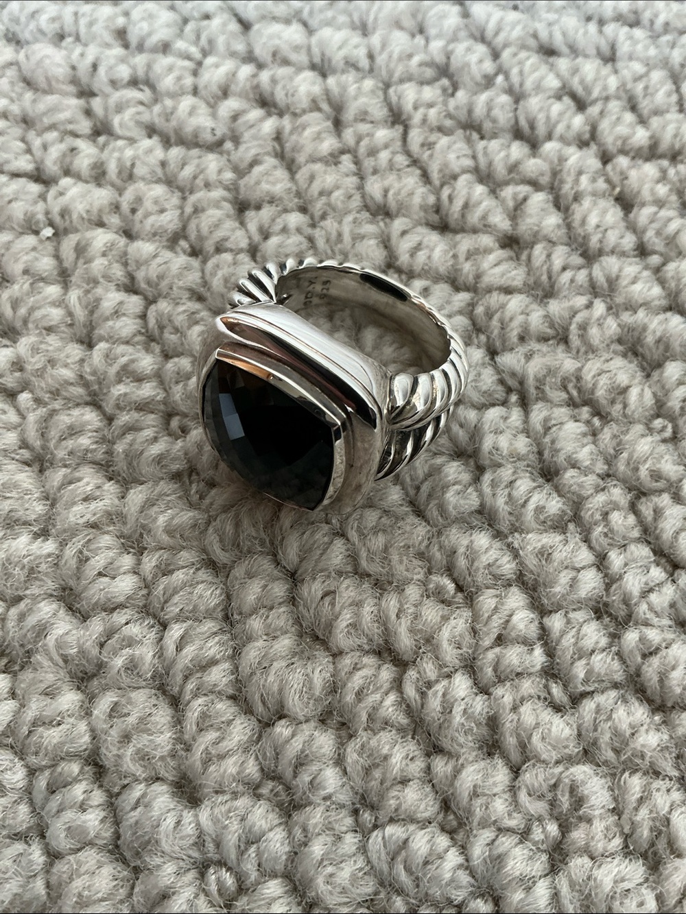 David Yurman onyx ring
